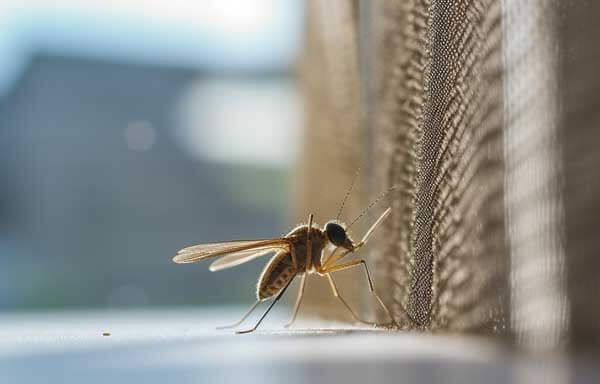 Replace your window screen mesh regularly, in order to prevent pests from gaining entry to your home