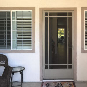 Screen Door on Home Porch