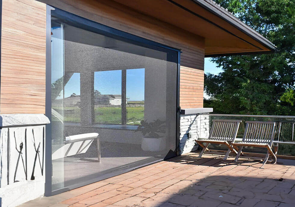 Mirage 3500 Wide Opening Retractable Screen for Patios