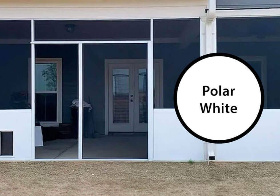 Polar White Example - Bronze - 3500 Mirage for Wide Openings