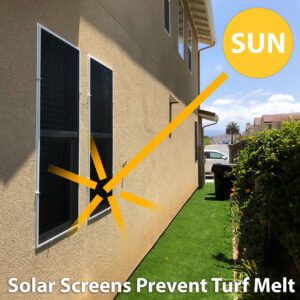 Window Screens Can Prevent Turf-Melt