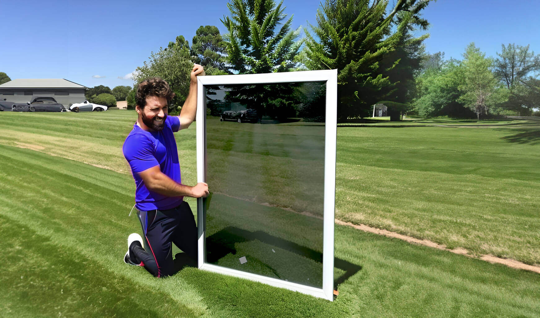 Total Screen Prevents Turf Melt with Tuff-Mesh Screens