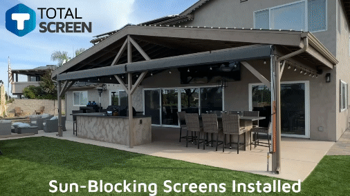 Custom Sun Blocking Window Screens