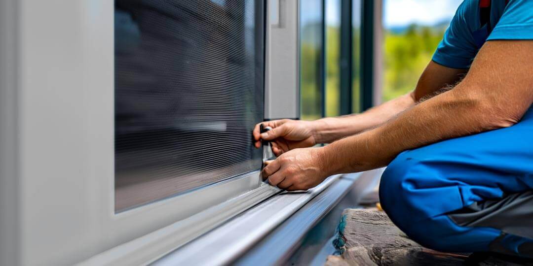 andersen retractable screen door repair