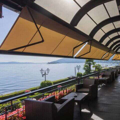 Domina - Retractable Awning - Calm Ocean View