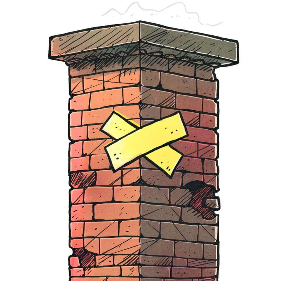 Chimney Repair requires more than just a quick fix