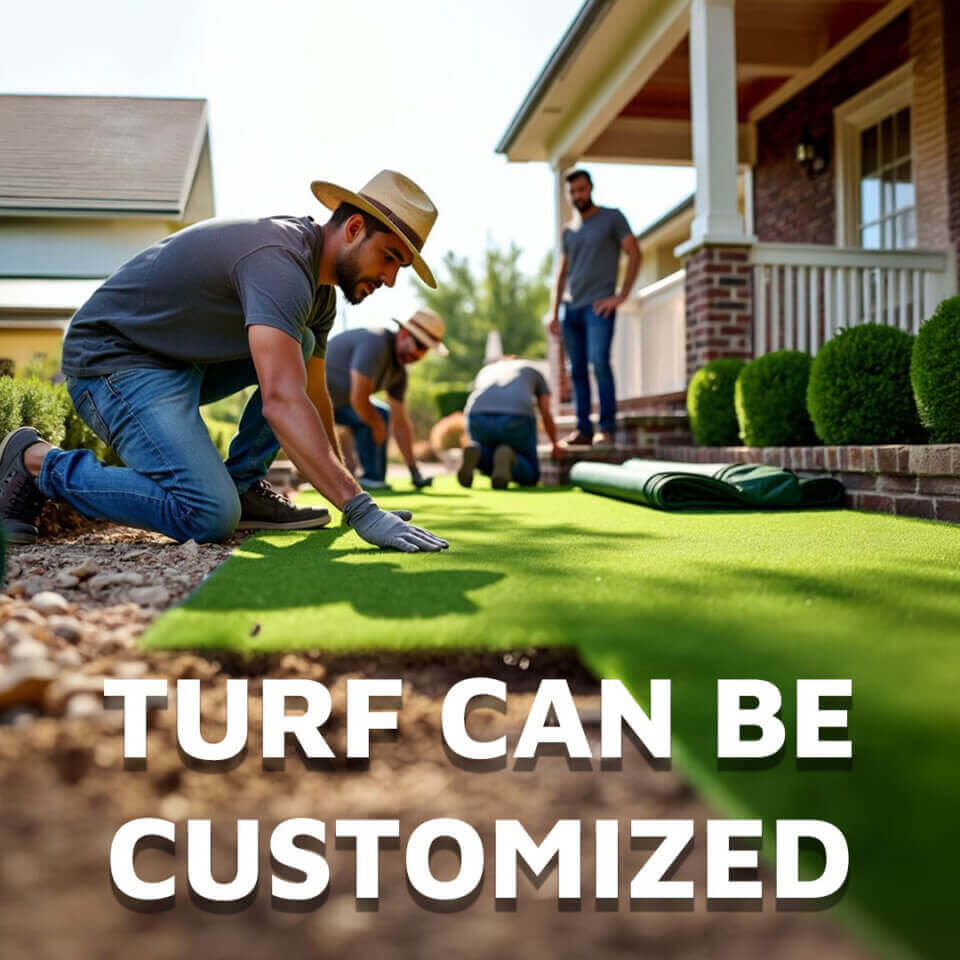 Outdoor Artificial Turf Can Be Custom Installed