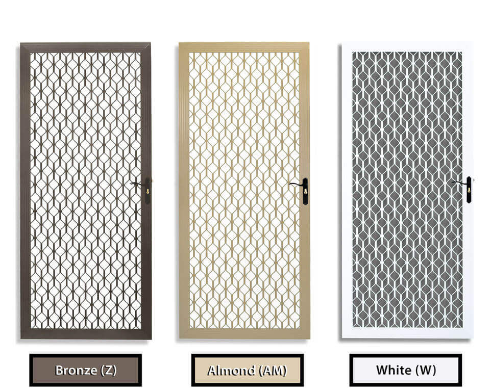 Gibraltar - Model 5000 - Security Screen Doors with Keyed Locks