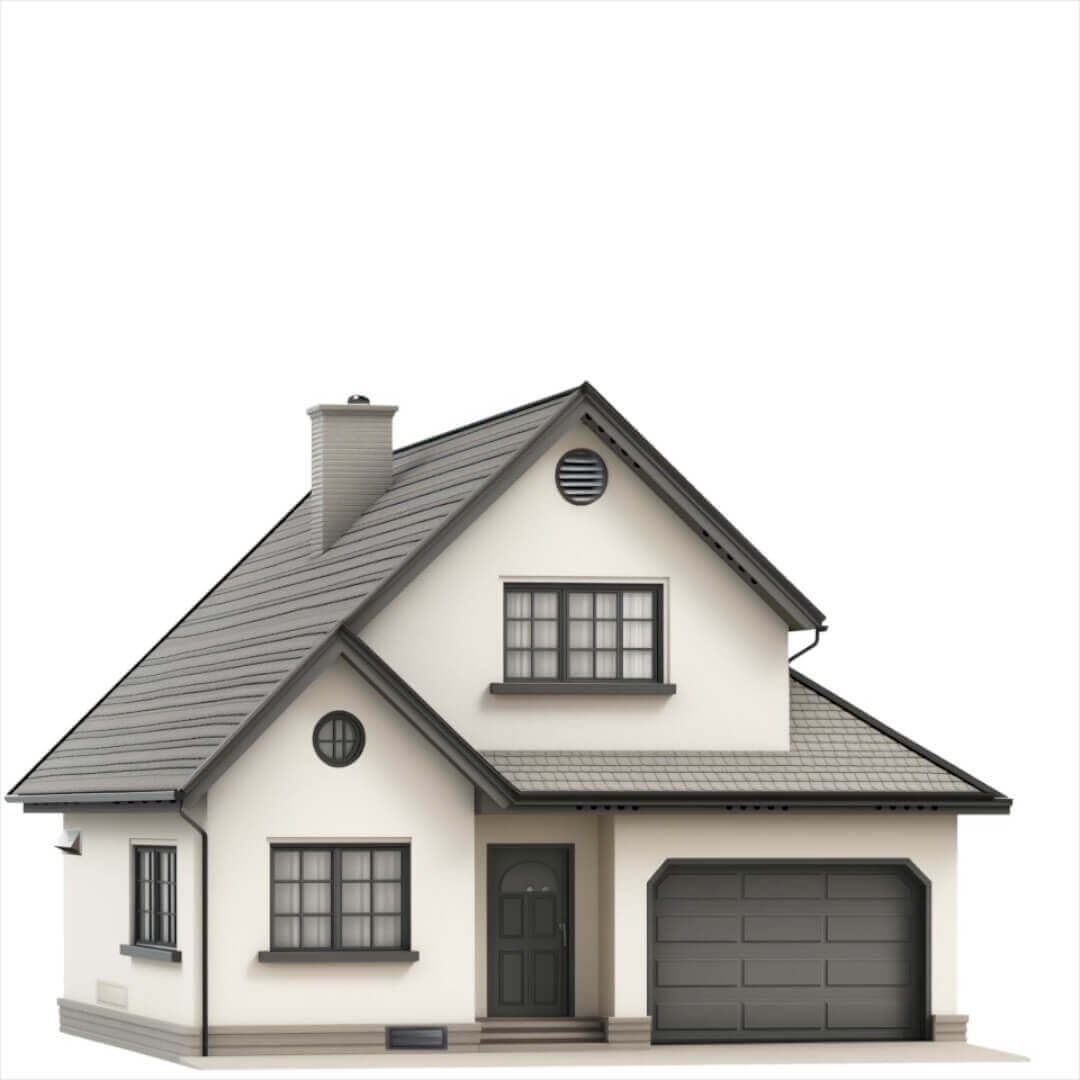 House with vents