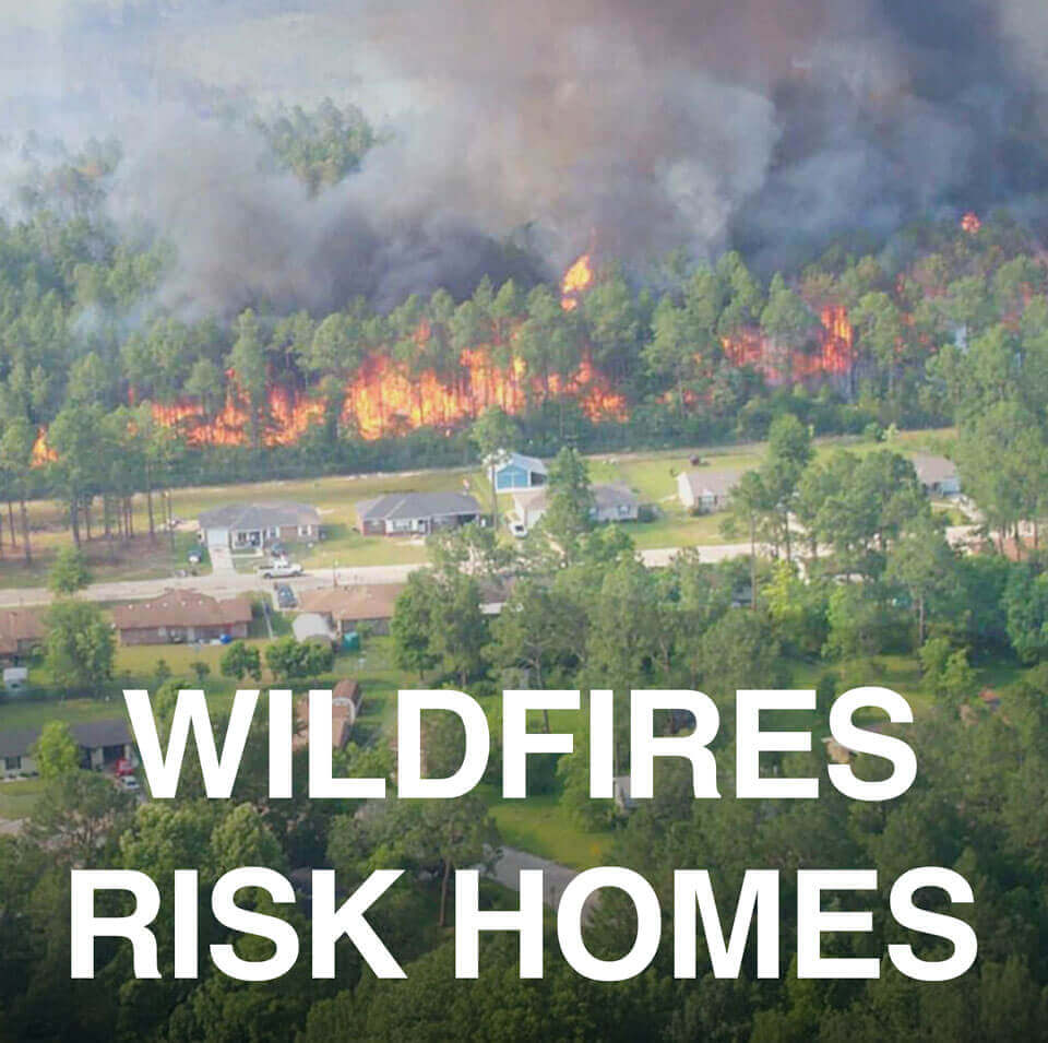 Wildfires Risk US Homes Wildfires Risk US Homes
