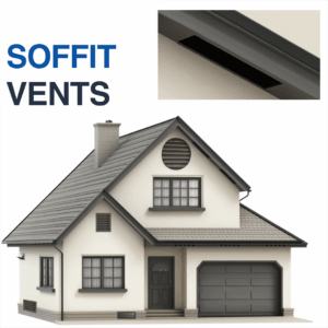 Cover soffit vents with ember-resistant 'Ember Screens".