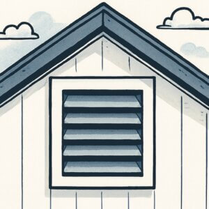 Ember Resistant Gable Vent Screens