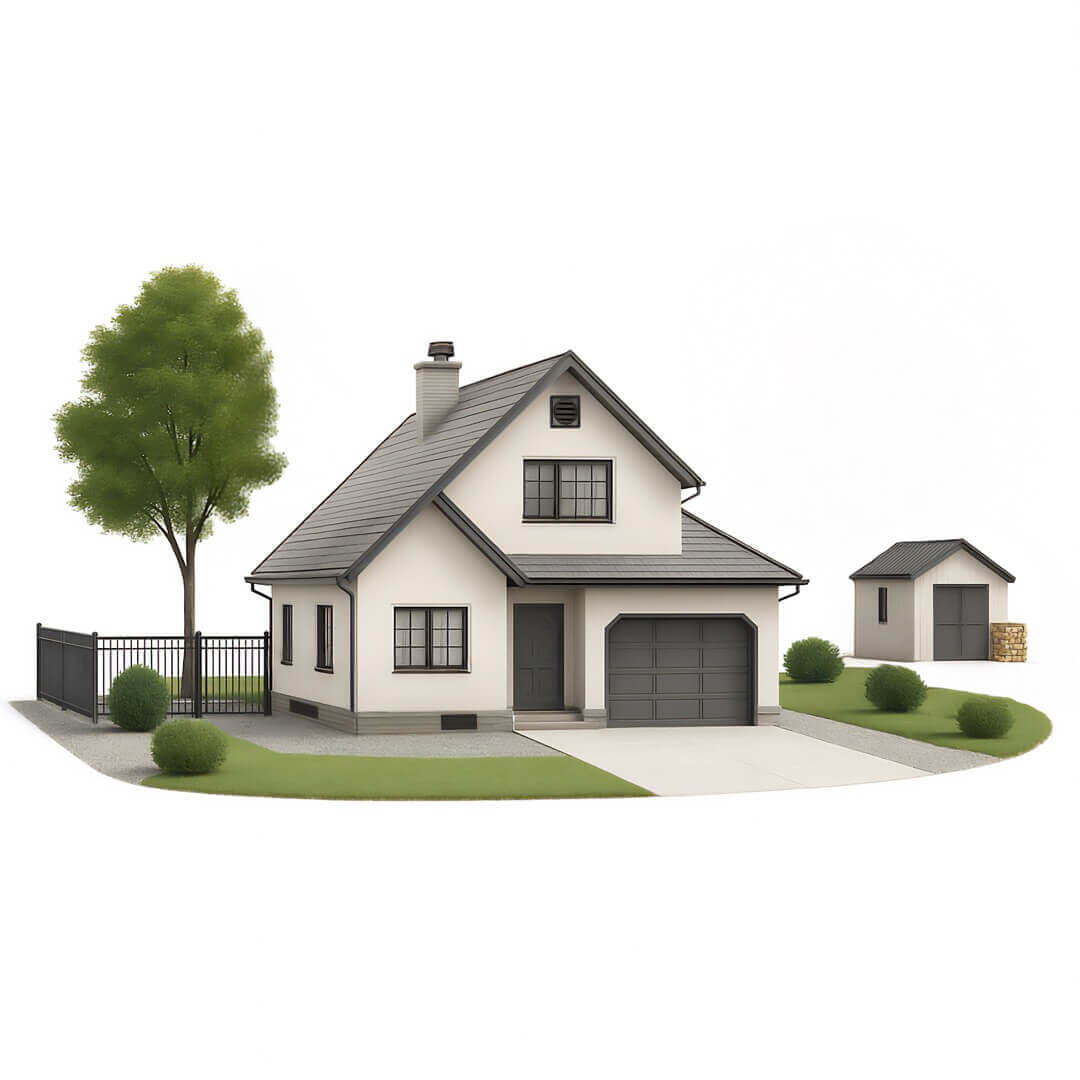 Illustration of a house