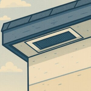 Ember Resistant Soffit Vent Screens